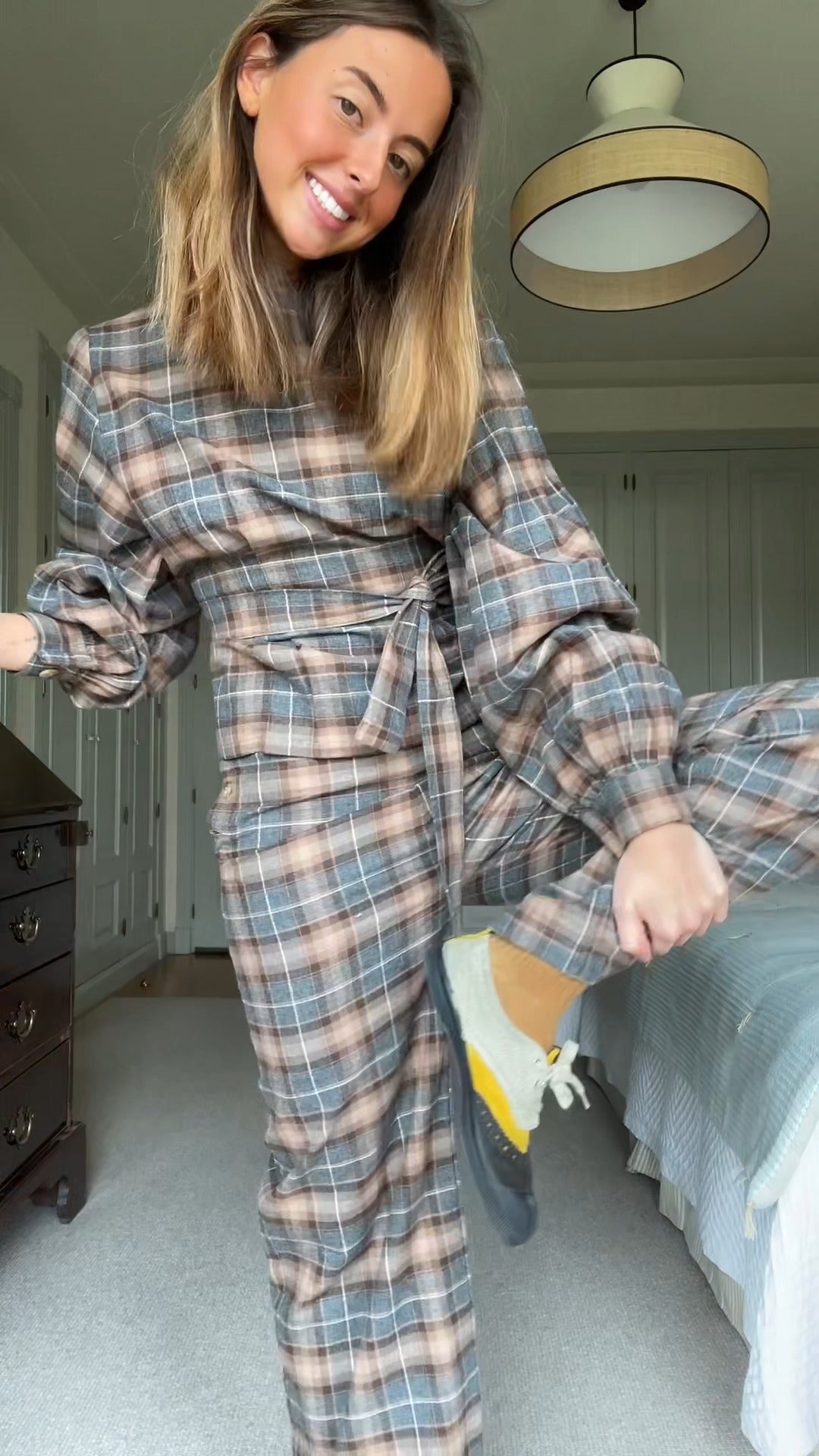 SELENA - CONJUNTO BLUSA Y PANTALÓN