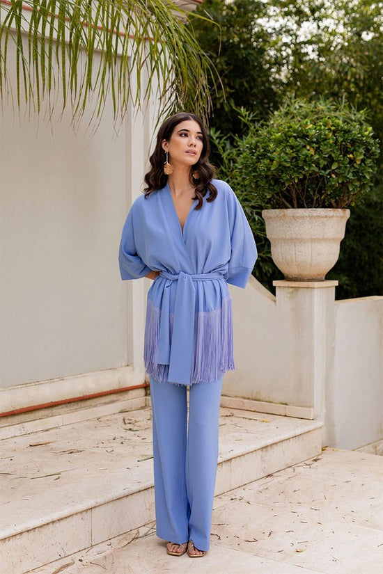 MATILDE - CONJUNTO KIMONO Y PANTALÓN