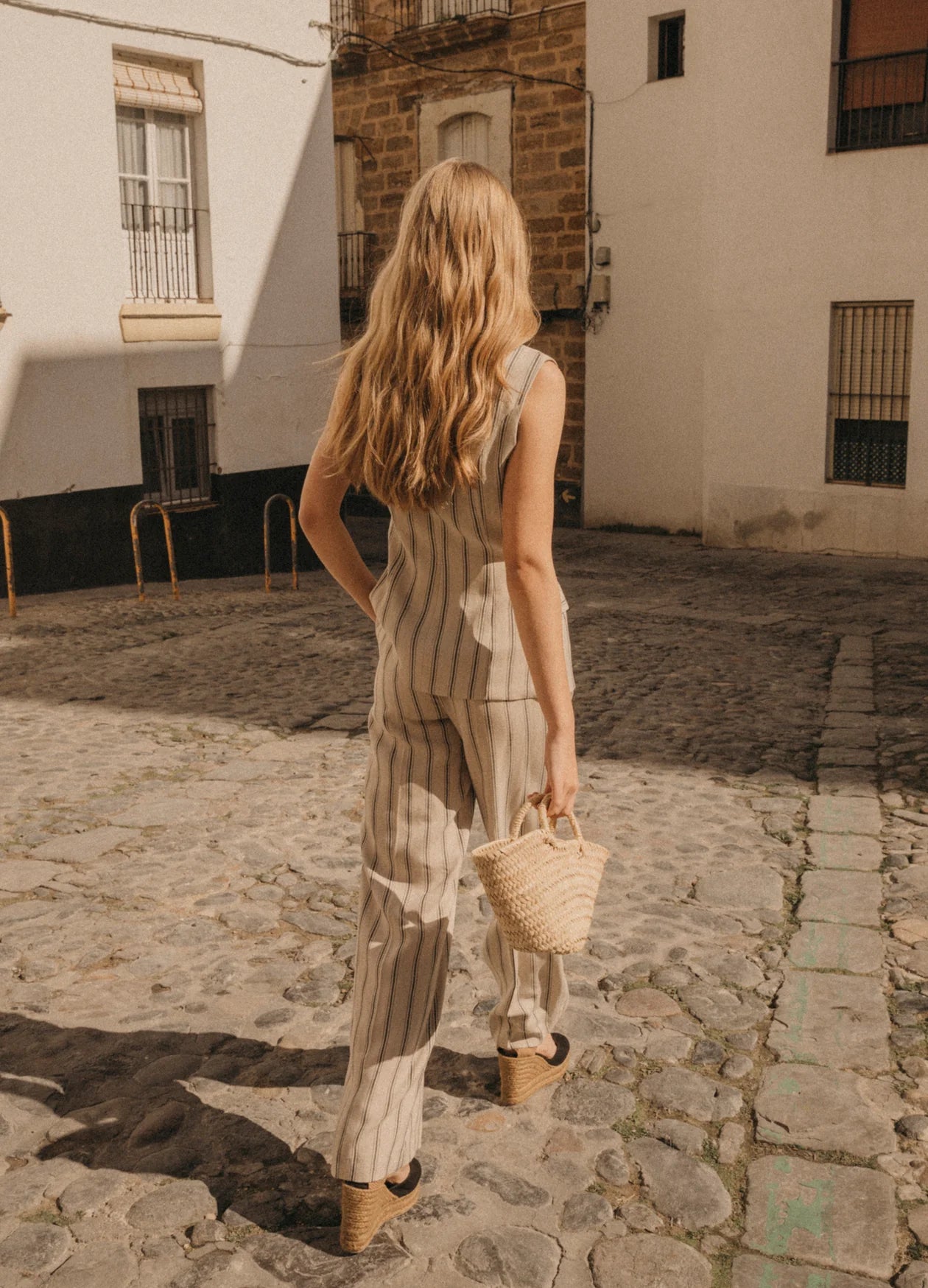 MILAGROS - CONJUNTO TOP Y PANTALÓN