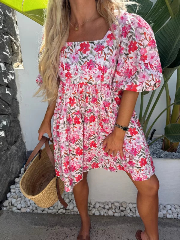 VIVIANA - VESTIDO CON ESTAMPADO DE FLORES